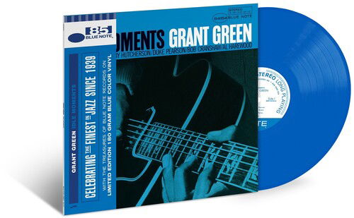 Cover for Grant Green · Idle Moments (LP) [Limited Blue Vinyl edition] (2024)