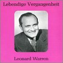Cover for Leonard Warren · Arias (CD) (1997)