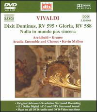 Dixit Dominus / Gloria *s* - Mallon / Aradia Ensemble - Musique - Naxos - 0747313106455 - 4 octobre 2004