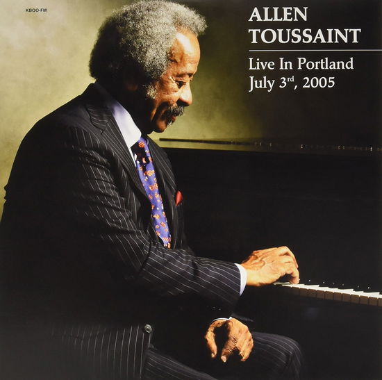 Cover for Allen Toussaint · Live In Portland July 3Rd 2005 (VINYL) (1980)