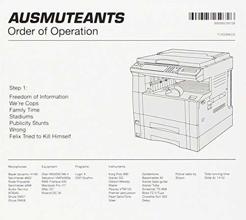 Cover for Ausmuteants · Order of Operation (CD) (2014)