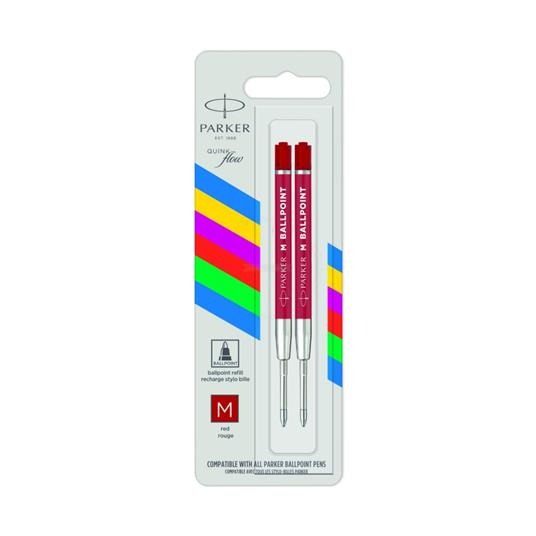 PARKER QUINKflow Basic Kugelschreiberminen M rot, - Parker - Game -  - 3026981665455 - 