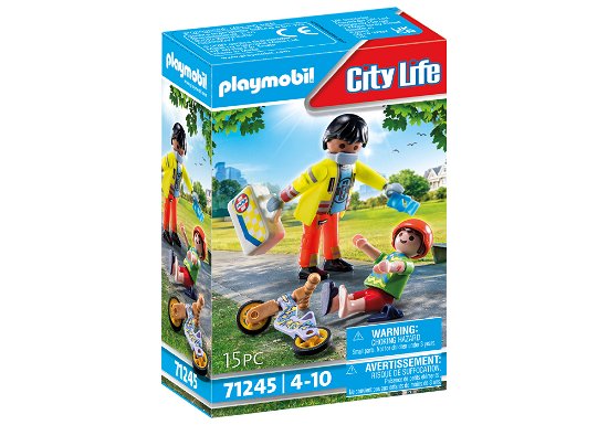 Cover for Playmobil · Playmobil City Life Verpleegkundige met patient - 71245 (Spielzeug)