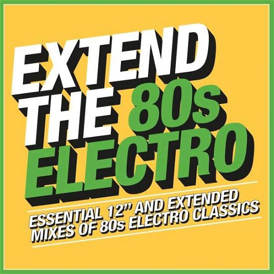 Cover for Various Artists · Extend the 80s - Electro (CD) (2018)