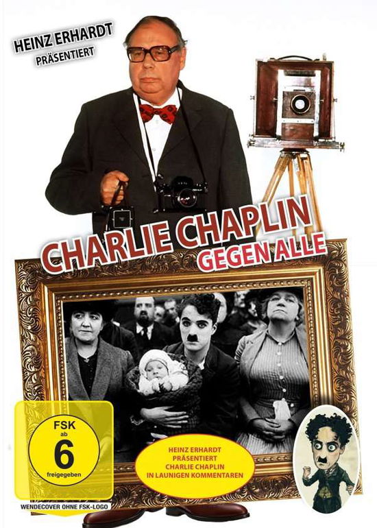 Cover for Heinz Erhardt · Präsentiert Charlie Chaplin Gegen Alle (DVD) (2023)