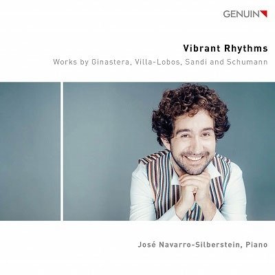 Cover for Ginastera / Sandi / Silberstein · Vibrant Rhythms (CD) (2023)