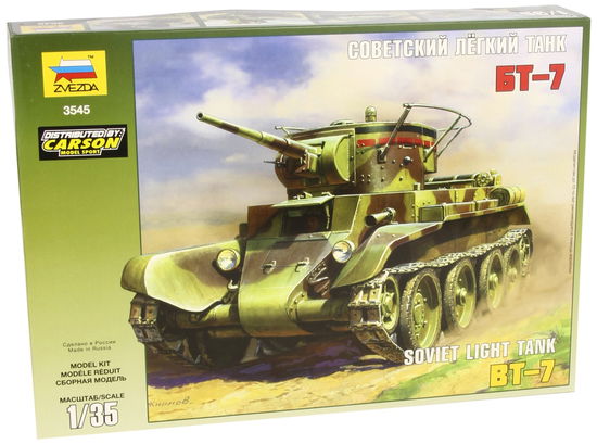 Cover for Zvezda · Bt-7 Tank (rr) (1/20) * (Legetøj)