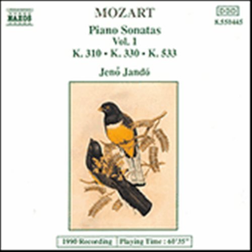 Cover for Jenö Jando · MOZART: Piano Sonatas Vol.1 (CD) (1991)