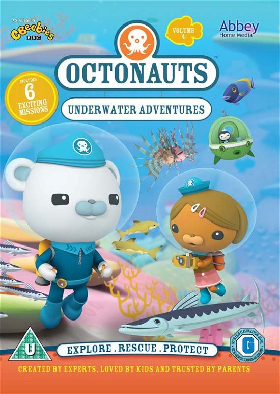 Cover for Octonauts Underwater Adventures · Octonauts - Underwater Adventures (DVD) (2017)
