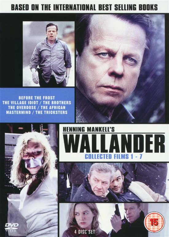 Cover for Wallander 17 DVD · Wallander - Films 1 to 7 (DVD) (2014)