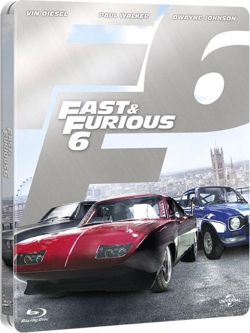 Cover for Fast &amp; Furious 6 - Steelbook ( · Fast and Furious 6 - Fast And The Furious Limited Edition Steelbook (Blu-ray) [Steelbook edition] (2013)