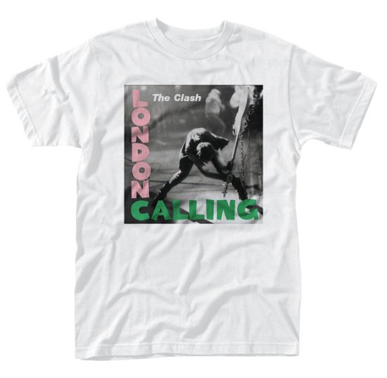Cover for The Clash · London Calling White (T-shirt) [size S] (2016)