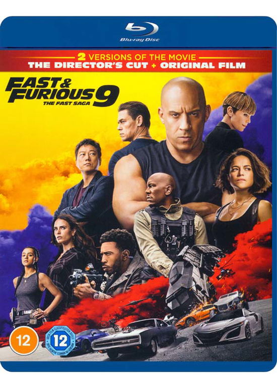 Cover for Justin Lin · Fast and Furious 9 (Original Cut + Directors Cut) (Blu-ray) (2021)