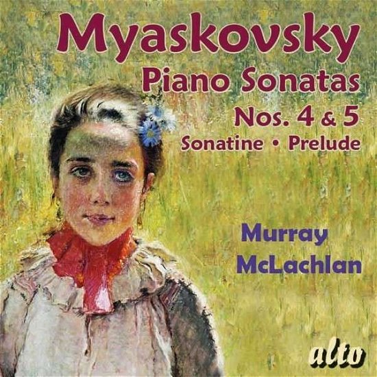 Cover for Murray McLachlan · Myaskovsky Piano Sonatas 3 &amp; 5. Sonatine Etc (CD) (2014)