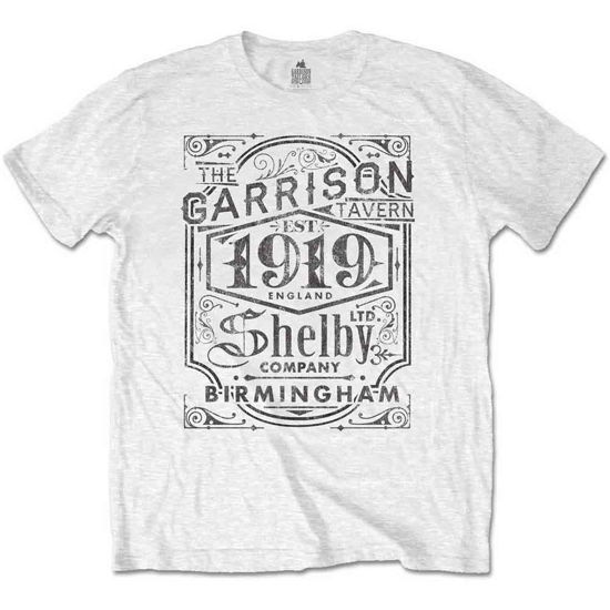 Peaky Blinders Unisex T-Shirt: Garrison Pub - Peaky Blinders - Koopwaar -  - 5056170664455 - 