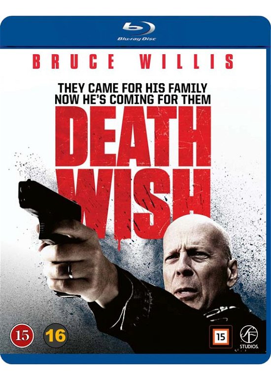 Cover for Bruce Willis · Death Wish (Blu-ray) (2018)