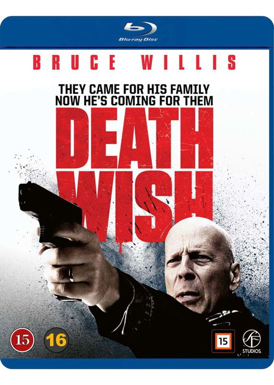 Cover for Bruce Willis · Death Wish (Blu-Ray) (2018)