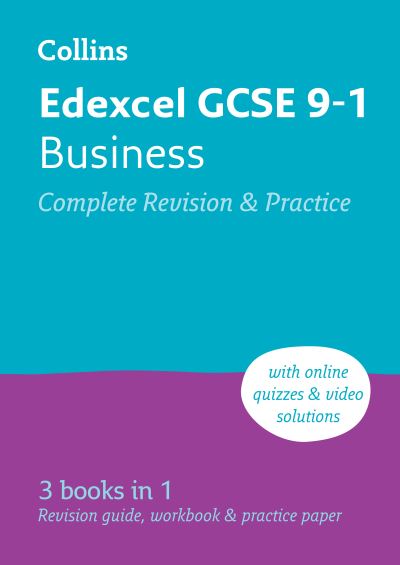 Edexcel GCSE 9-1 Business Complete Revision and Practice: Ideal for the 2025 and 2026 Exams - Collins GCSE Grade 9-1 Revision - Collins GCSE - Books - HarperCollins Publishers - 9780008646455 - January 18, 2024