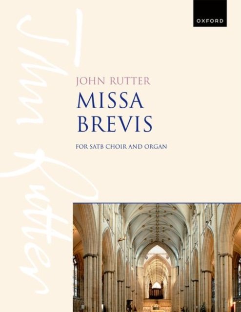 Cover for John Rutter · Missa Brevis (Partitur) [Vocal score edition] (2022)
