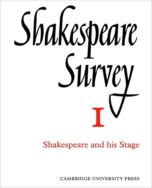 Shakespeare Survey - Shakespeare Survey - Allardyce Nicoll - Books - Cambridge University Press - 9780521523455 - November 28, 2002