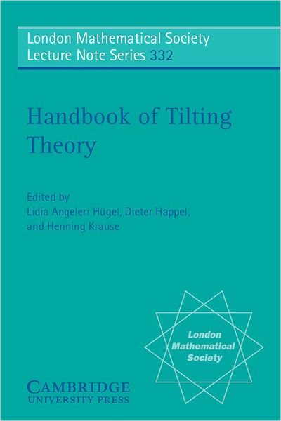 Cover for Lidia Angeleri Hugel · Handbook of Tilting Theory - London Mathematical Society Lecture Note Series (Paperback Bog) (2007)