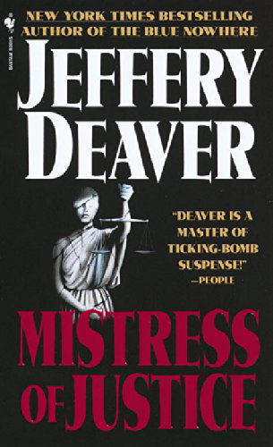 Cover for Jeffery Deaver · Mistress of Justice (Paperback Book) (2002)