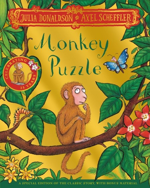 Cover for Julia Donaldson · Monkey Puzzle 25th Anniversary Edition (Taschenbuch) (2025)
