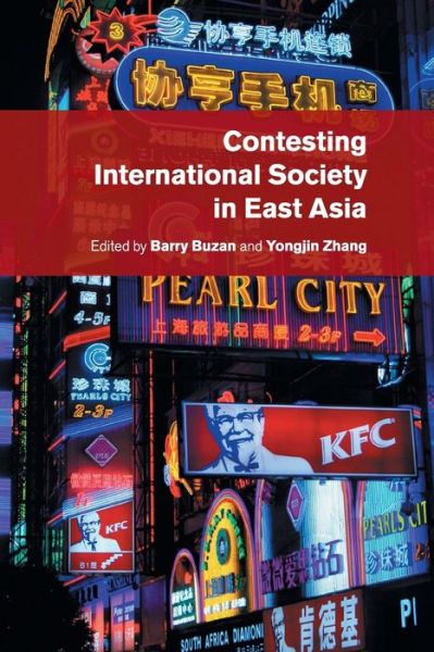 Cover for Barry Buzan · Contesting International Society in East Asia (Paperback Book) (2018)