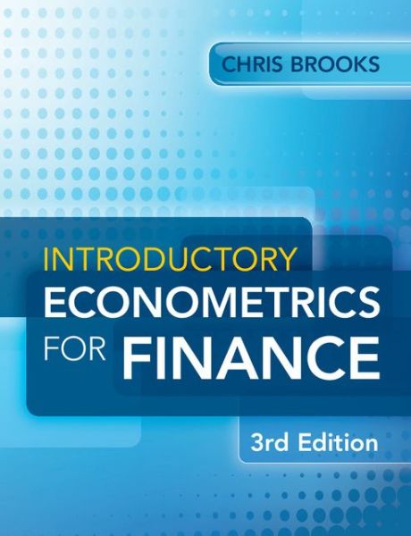 Cover for Brooks · Introductory Econometrics for Fi (Book) [3 Revised edition] (2018)