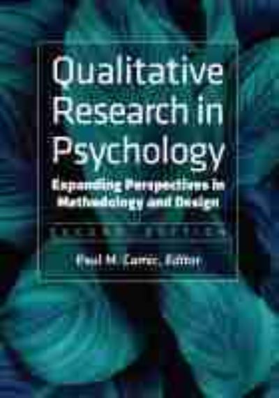 Cover for Qualitative Research in Psychology: Expanding Perspectives in Methodology and Design (Paperback Book) (2021)