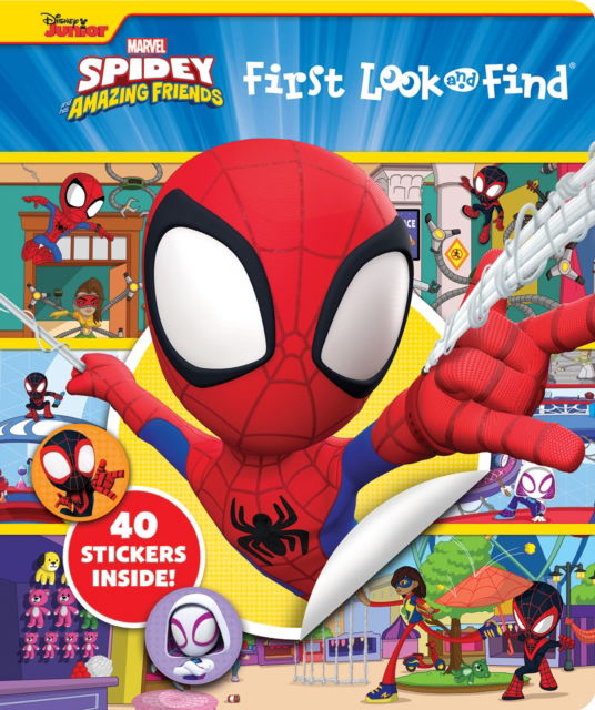 Cover for Pi Kids · Marvel Spidey and His Amazing Friends: First Look and Find (Gebundenes Buch) (2024)