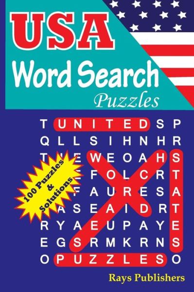 Cover for Rays Publishers · USA Word Search Puzzles (Paperback Book) (2015)