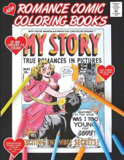 Cover for Bernard O'Connor · Romance Comic Coloring Book #2 (Paperback Book) (2015)
