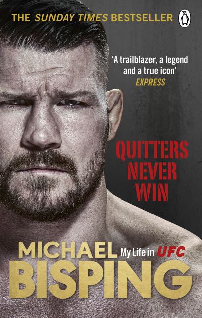 Cover for Michael Bisping · Quitters Never Win (Paperback Book) (2020)