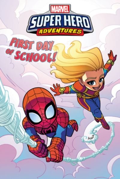 Cover for Sholly Fisch · Captain Marvel First Day of School! (Hardcover Book) (2019)