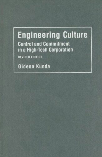 Cover for Gideon Kunda · Engineering Culture: Control and Commitment in a High-Tech Corporation (Hardcover Book) [Revised edition] (2006)