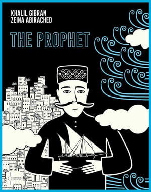 Cover for Kahlil Gibran · The Prophet: A Graphic Novel (Gebundenes Buch) (2024)