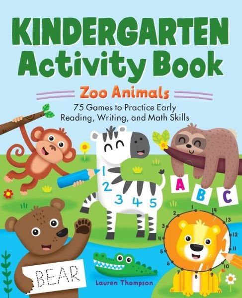 Cover for Lauren Thompson · Kindergarten Activity Book: Zoo Animals (Paperback Bog) (2022)