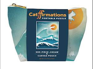 Lim Heng Swee · Catffirmations Portable Puzzle: 500-Piece Jigsaw & Canvas Pouch (SPIL) (2022)