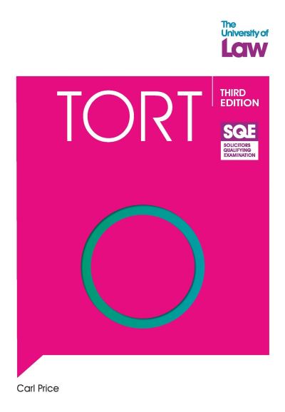 Cover for Carl Price · SQE - Tort 3e - SQE1 (Paperback Book) (2023)