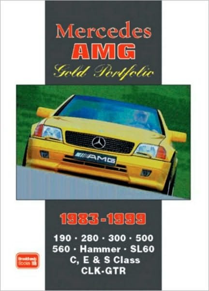 Cover for R M Clarke · Mercedes AMG Gold Portfolio 1983-1999 (Paperback Bog) (2007)