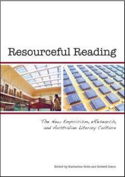 Cover for Katherine Bode · Resourceful reading (Book) (2010)