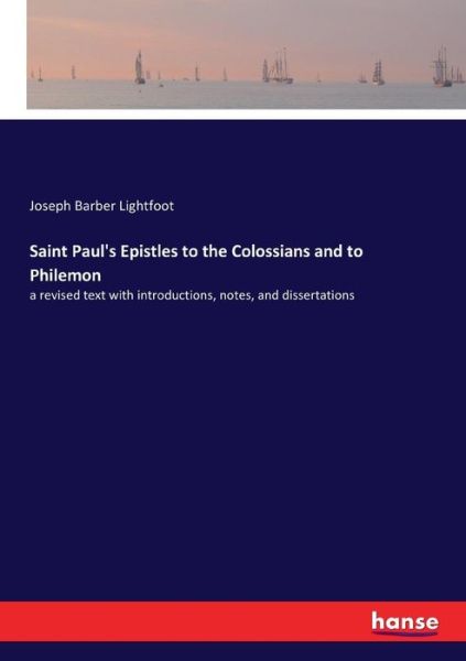 Cover for Lightfoot · Saint Paul's Epistles to the (Book) (2017)