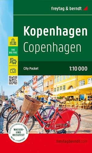 Cover for Freytag &amp; Berndt · Freytag &amp; Berndt City Map: København, Copenhagen, Freytag &amp; Berndt City Pocket (Innbunden bok) (2024)