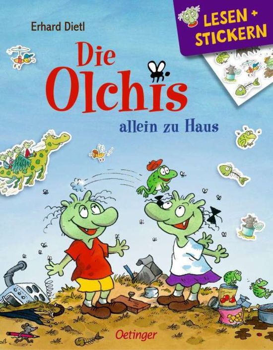 Cover for Dietl · Die Olchis allein zu Haus (Book)