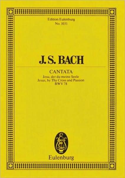 Cover for Johann Sebasti Bach · Cantata - Jesus, By Thy Cross And Passion (Book) (1982)
