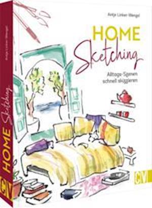 Cover for Antje Linker-Wenzel · Home Sketching (Book) (2022)