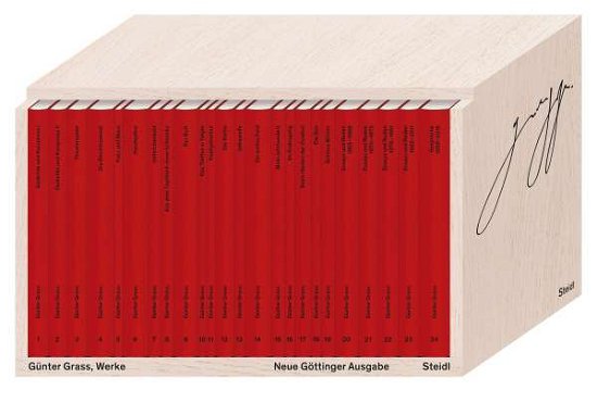 Cover for Gunter Grass · Gunter Grass: Werke. Neue: Goettinger Ausgabe in 24 Banden (Inbunden Bok) (2021)