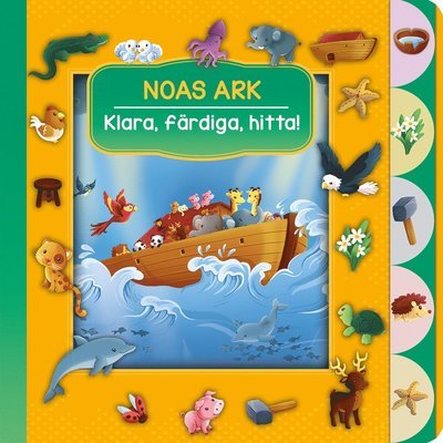 Cover for Vanessa Carroll · Noas ark - Klara, färdiga, hitta! (Board book) (2018)
