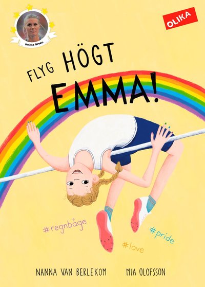 Cover for Nanna van Berlekom · Flyg högt, Emma! (Hardcover Book) (2024)